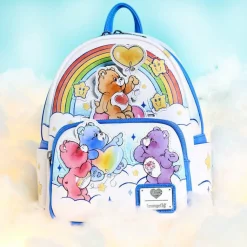Care Bears - Care-A-Lot Rainbow 10" Faux Leather Mini Backpack