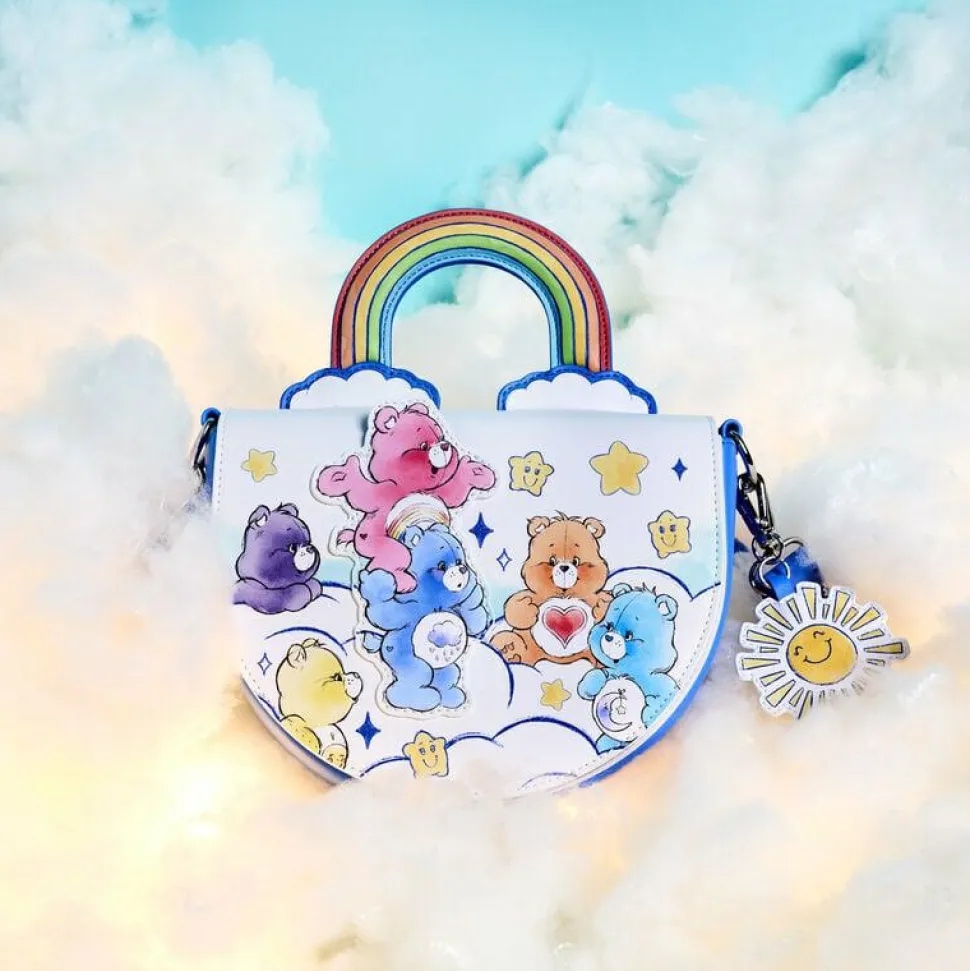 Care Bears - Care-A-Lot Rainbow 8" Faux Leather Crossbody Bag