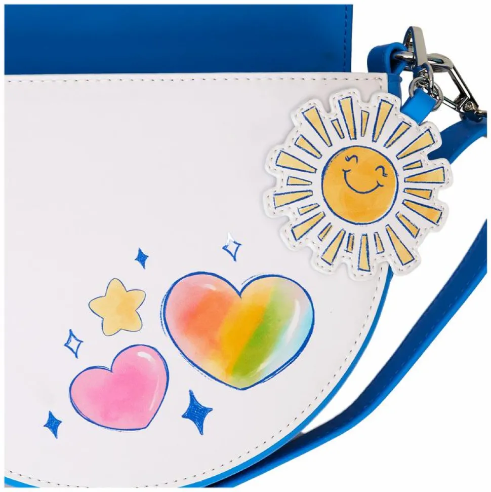 Care Bears - Care-A-Lot Rainbow 8" Faux Leather Crossbody Bag