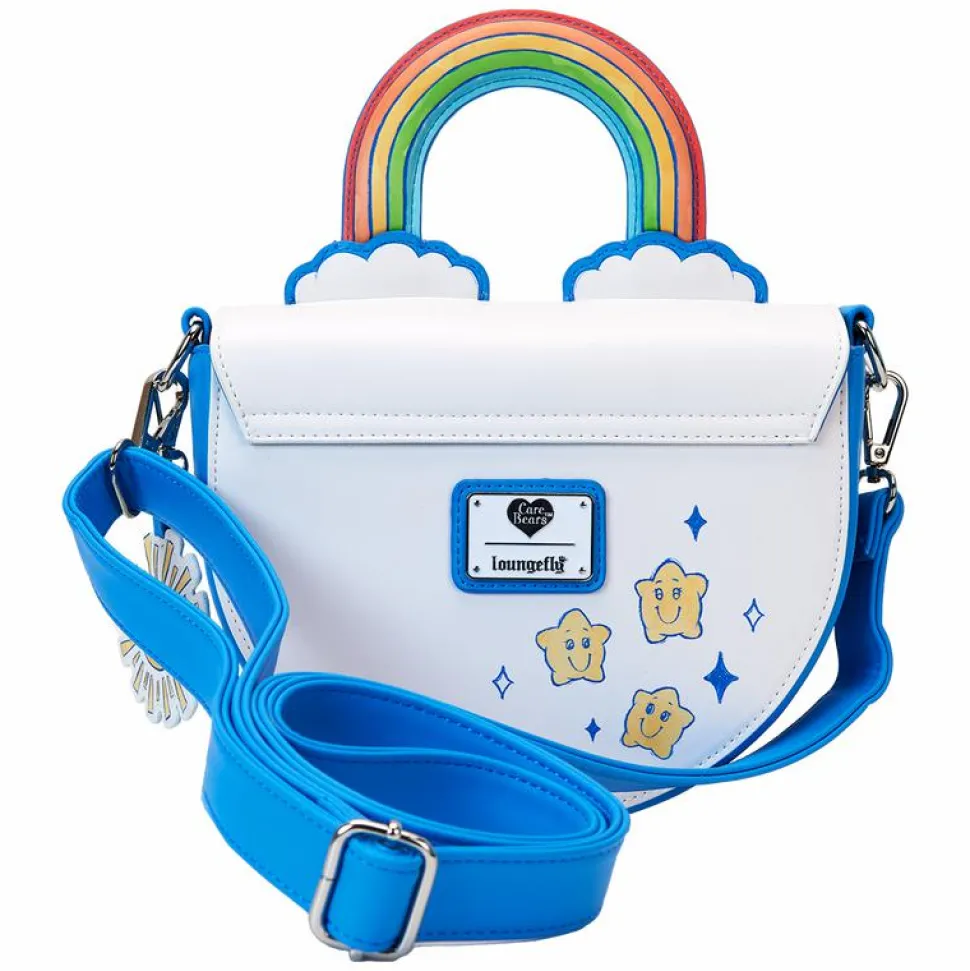 Care Bears - Care-A-Lot Rainbow 8" Faux Leather Crossbody Bag