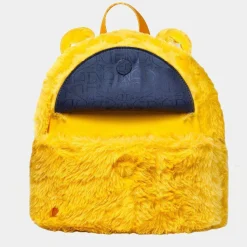 Care Bears - Funshine Bear 10” Faux Fur Mini Backpack