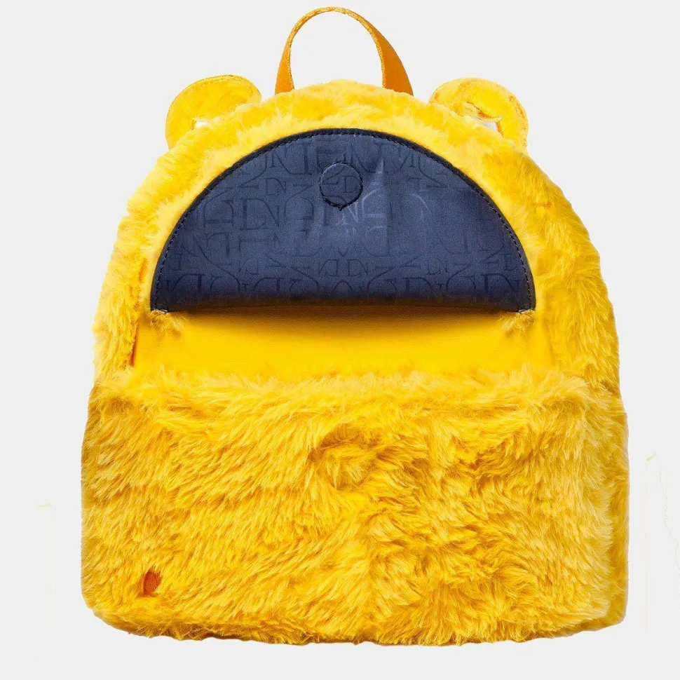 Care Bears - Funshine Bear 10” Faux Fur Mini Backpack