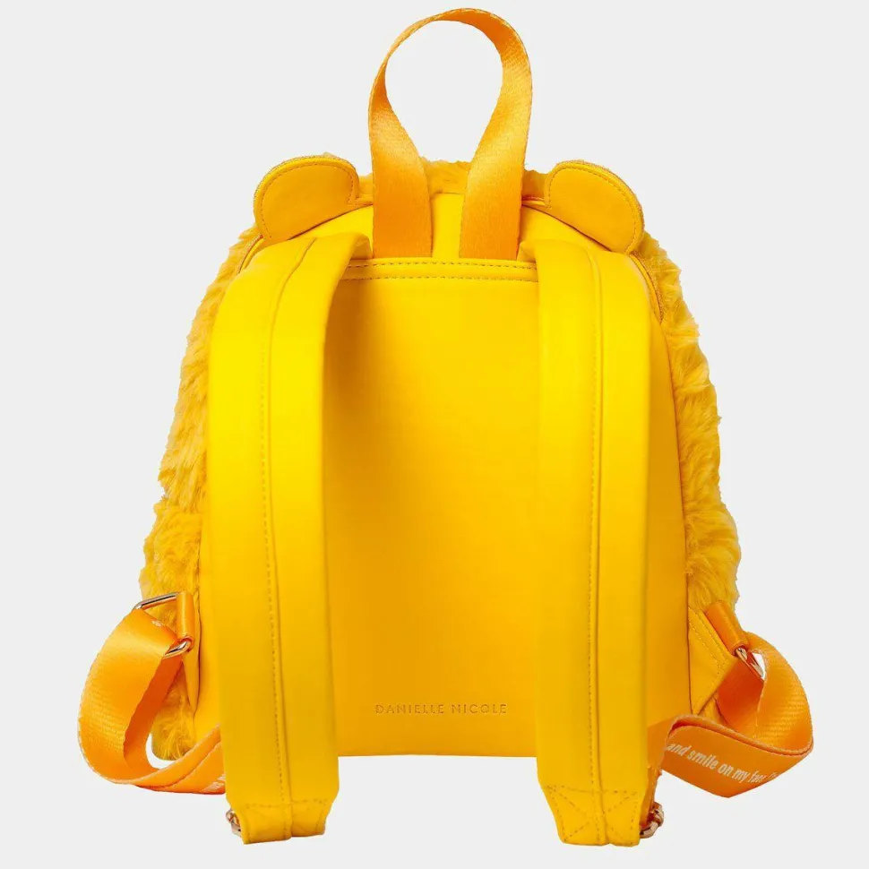 Care Bears - Funshine Bear 10” Faux Fur Mini Backpack