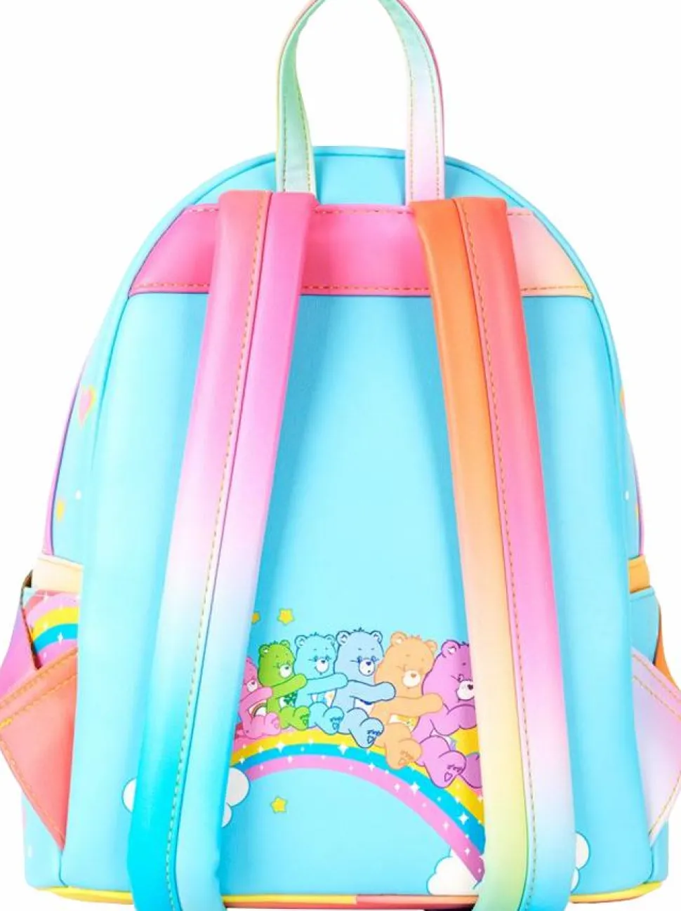 Care Bears - Rainbow 10" Faux Leather Mini Backpack