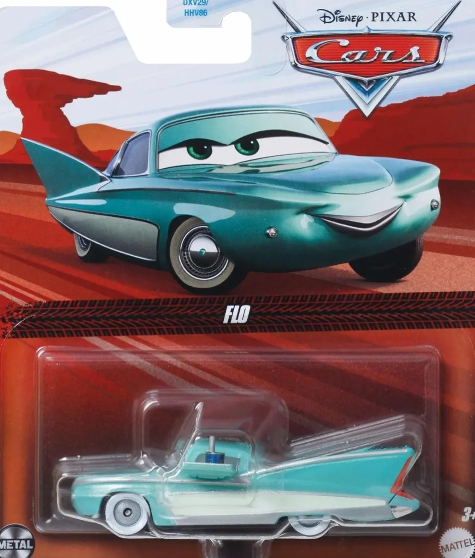 Cars (2006) - Flo with Tray 1/55th Scale Die-Cast Vehicle Replica
