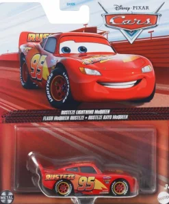 Cars (2006) - Rusteze Lightning McQueen 1/55th Scale Die-Cast Vehicle Replica