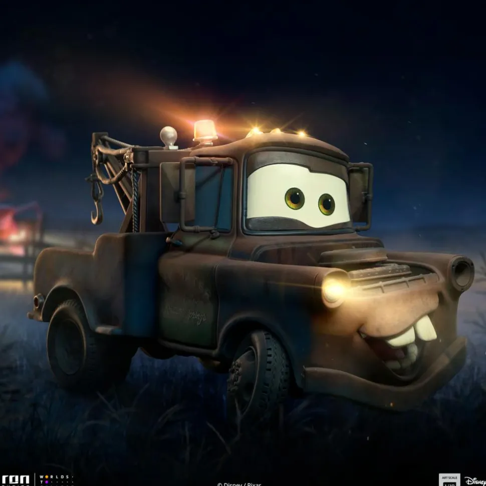 Cars (2006) - Tow Mater 1/10th Scale Statue