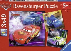 Cars - Disney Cars 3x49 Piece Jigsaw Puzzle