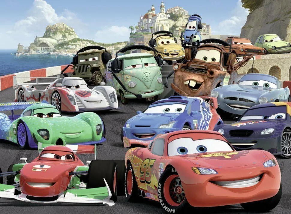 Cars - Disney Explosive Racing XXL 100 Piece Jigsaw Puzzle