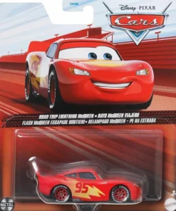 Cars on the Road (2022) - Road Trip Lightning McQueen 1/55th Scale Die-Cast Vehicle Replica