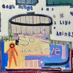 Cash Savage and the Last Drinks - So This Is Love LP Vinyl Record (Indigo Coloured Vinyl)