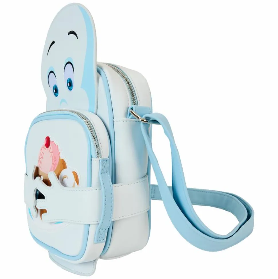 Casper the Friendly Ghost - Cosplay Glow in the Dark 8" Faux Leather Crossbuddy Bag