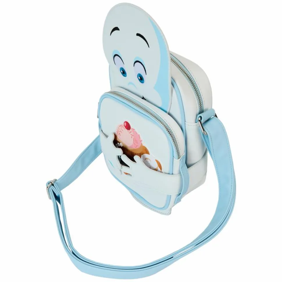 Casper the Friendly Ghost - Cosplay Glow in the Dark 8" Faux Leather Crossbuddy Bag