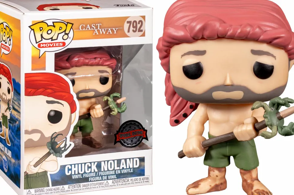 Cast Away - Chuck Noland with Spear Crab Pop! Vinyl Figure
