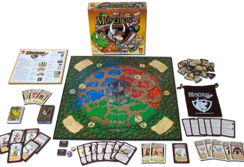 Castle Panic - Munchkin Panic Edition Board Game