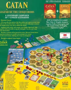 Catan - Cities & Knights Scenario: Legend of the Conquerors Board Game Expansion