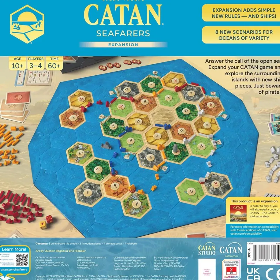 Catan - 6th Edition Seafarers Board Game Expansion