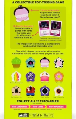 CATchables - A Collectible Toy-Tossing Game Catastrophe & Caterina 2-Pack