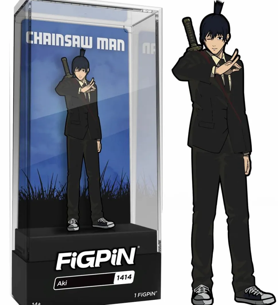 Chainsaw Man - Aki FiGPiN Enamel Pin