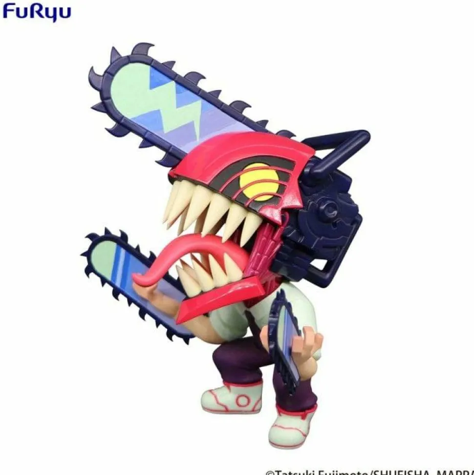 Chainsaw Man - Chainsaw Man (Cartoon Colour Version) Toonize 5.5" PVC Statue