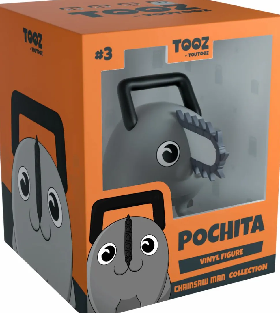 Chainsaw Man - Pochita Black & White 2.5" Vinyl Figure