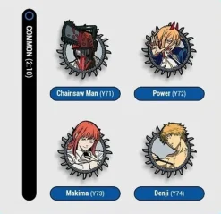 Chainsaw Man - Series 1 FiGPiN Mystery Blind Box Mini Enamel Pin (Display of 10)