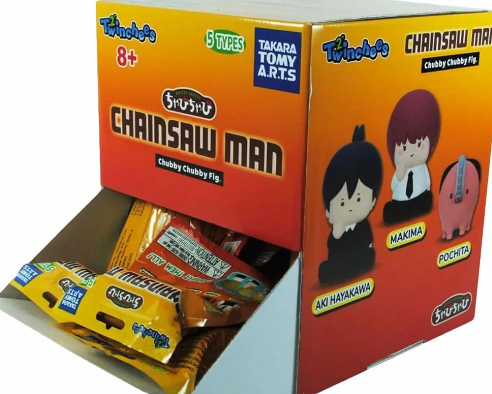 Chainsaw Man - Twinchees Chubby Chubby Blind Bag Vinyl Figure (Display of 24)