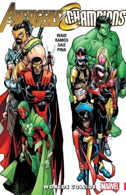 Champions - Worlds Collide Paperback Book