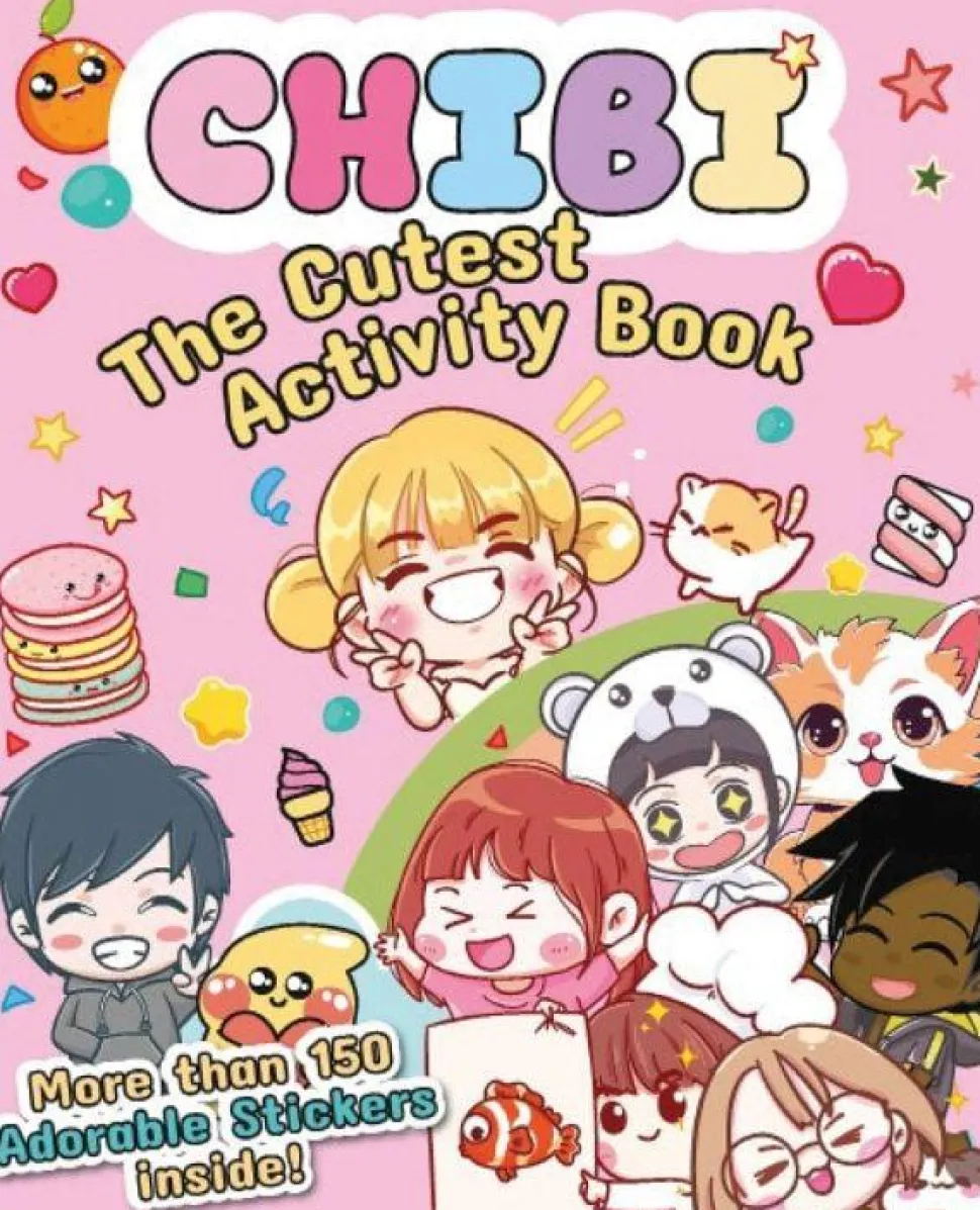 Chibi: The Cutest Activity Book Paperback Book