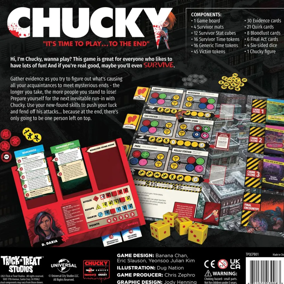 Child's Play - Chucky Board Game