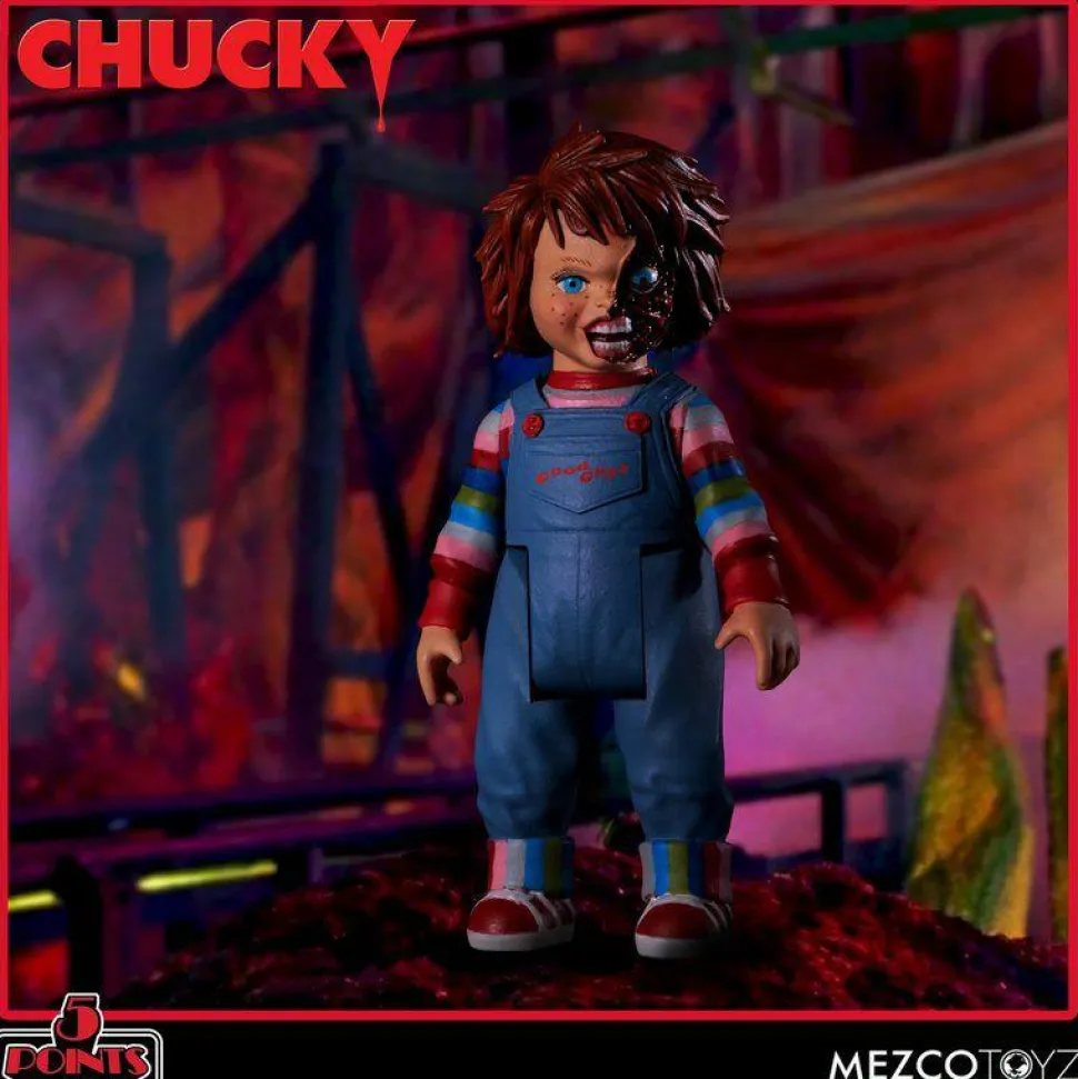 Child’s Play - Chucky Deluxe 5-Points 3.75” Action Figure