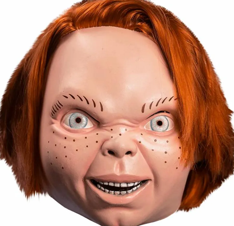 Child's Play 6: Curse of Chucky - Evil Chucky Plastic Mask with Hair
