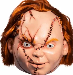 Child's Play 6: Curse of Chucky - Scarred Chucky Plastic Mask with Hair