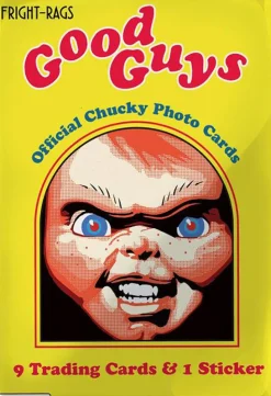 Child's Play - Good Guys Official Chucky Photo Cards Fright-Rags Trading Cards Wax Pack (Display of 24)