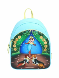 Chip ’n’ Dale - Clarice Tropical 10” Faux Leather Mini Backpack
