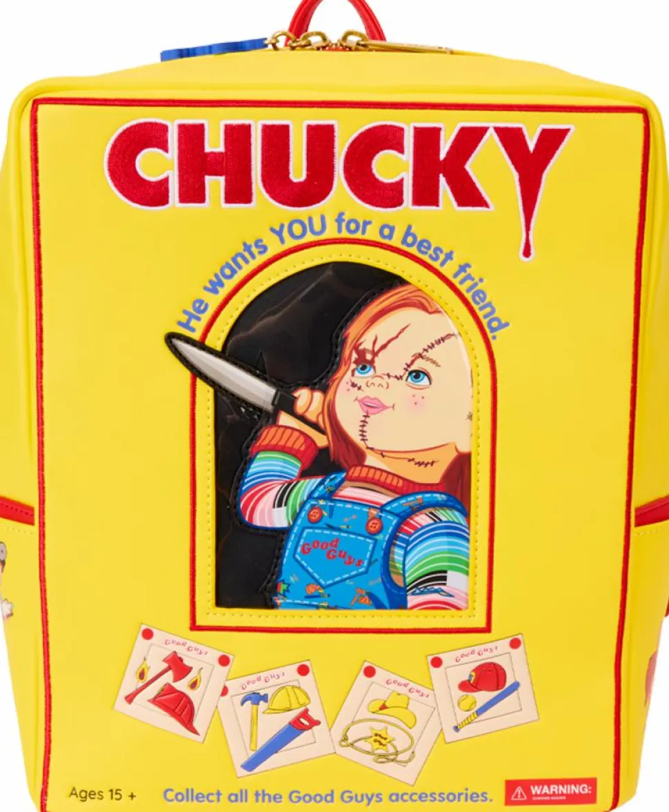 Chucky - Good Guys Box 11" Faux Leather Mini Backpack