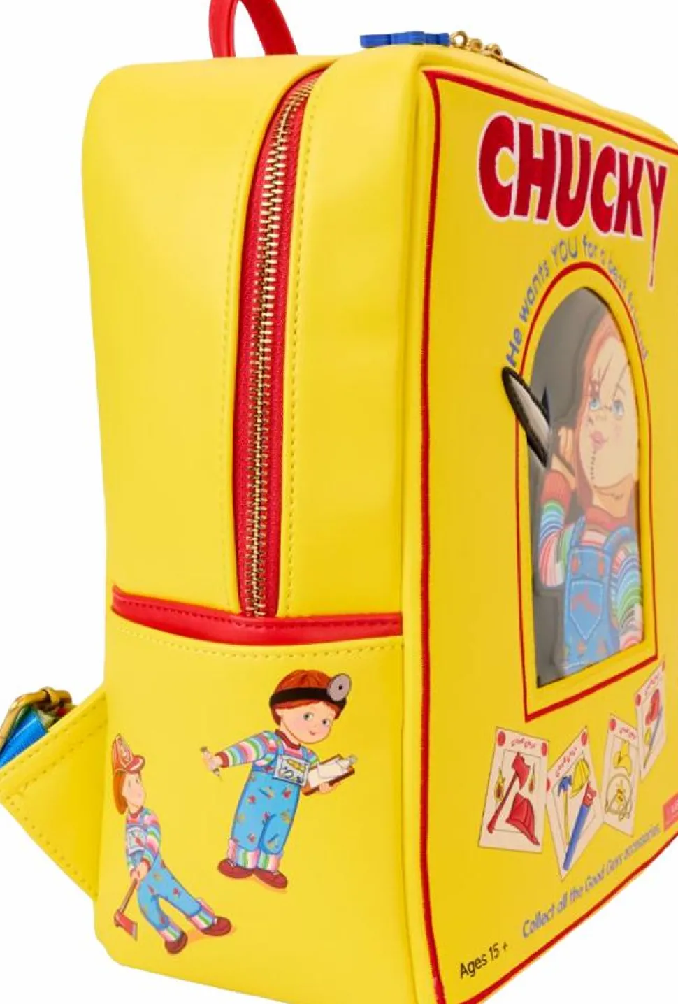 Chucky - Good Guys Box 11" Faux Leather Mini Backpack