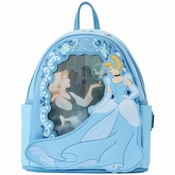Cinderella (1950) - Cinderella Lenticular Princess Series 10” Faux Leather Mini Backpack
