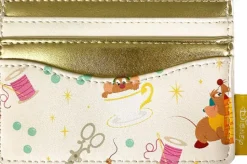 Cinderella (1950) - Jaq & Gus 3” Faux Leather Card Holder