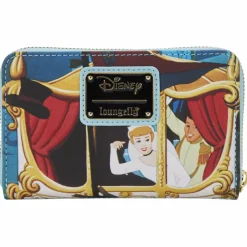 Cinderella (1950) - Scenes 4” Faux Leather Zip-Around Wallet