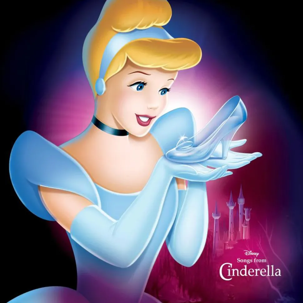 Cinderella (1950) - Songs from Cinderella LP Vinyl Record (Polished Marble Coloured Vinyl)