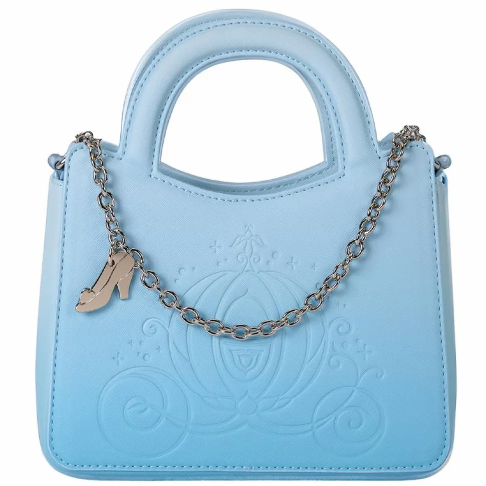 Cinderella (1950) - 75th Anniversary Carriage 8" Faux Leather Crossbody Bag