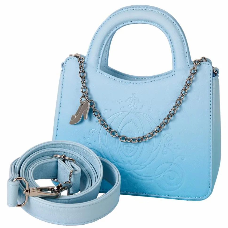 Cinderella (1950) - 75th Anniversary Carriage 8" Faux Leather Crossbody Bag