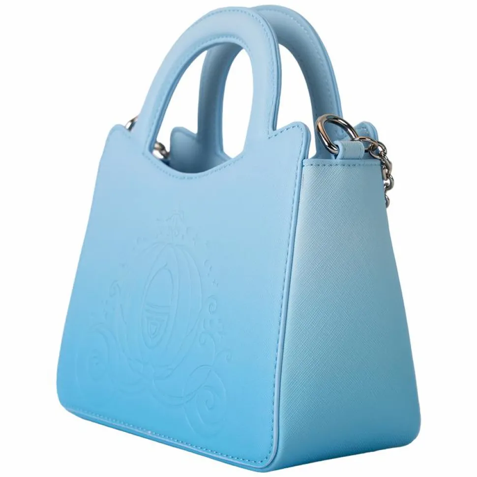 Cinderella (1950) - 75th Anniversary Carriage 8" Faux Leather Crossbody Bag