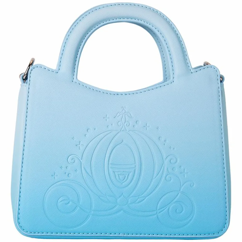 Cinderella (1950) - 75th Anniversary Carriage 8" Faux Leather Crossbody Bag