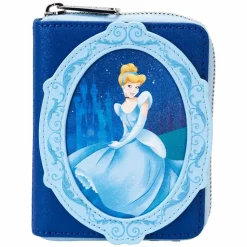 Cinderella (1950) - 75th Anniversary Lenticular 4" Faux Leather Zip-Around Wallet