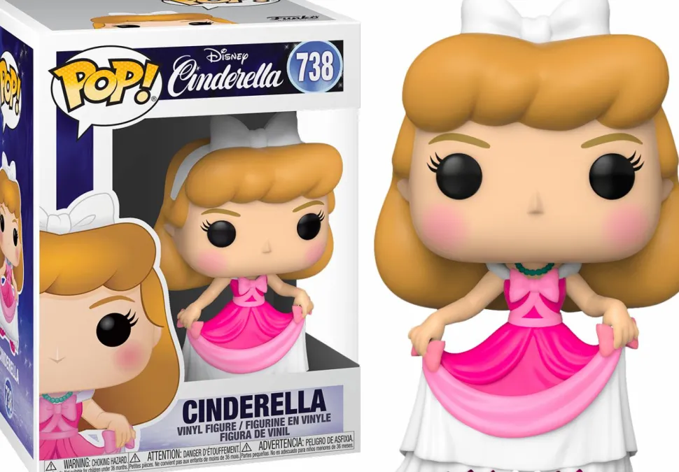 Cinderella - Cinderella in Pink Dress Pop! Vinyl Figure