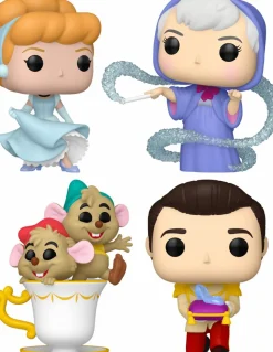 Cinderella (1950): 75th Anniversary - Bibbidi-Bobbidi-Boo Pop! Vinyl Bundle (Set of 4)