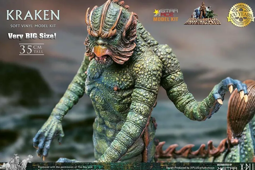 Clash of the Titans (1981) - Kraken 12” Model Kit