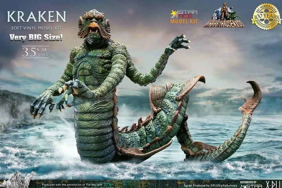 Clash of the Titans (1981) - Kraken 12” Model Kit